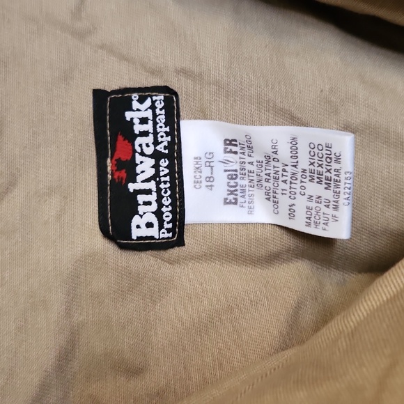Lapco Flame Resistant Khaki - Picture 5 of 5